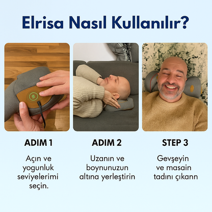 Elrisa™ Masaj Terapi Yastığı™